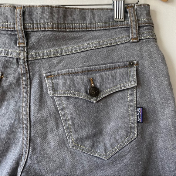 Patagonia Women’s Denim Shorties Size 28 Light Grey Wash - Picture 3 of 14